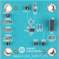Analog Devices-MAX16193EVKIT# Energiemanagement, Entwicklungsplatinen und -kits MAX16193 Supervisory Circuit Evaluation Kit