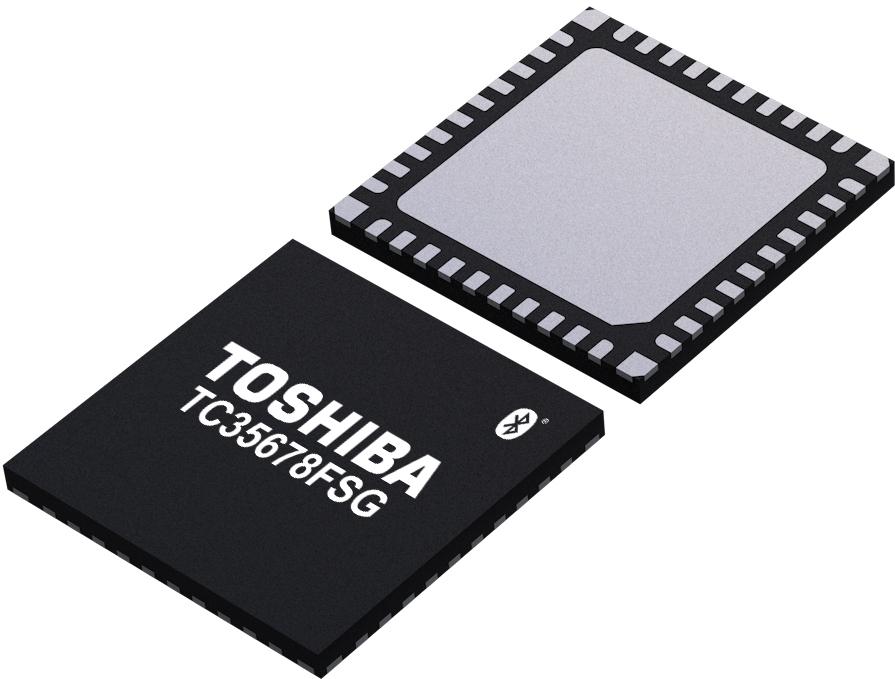 Toshiba-TC35678FSG-002(E1C 蓝牙 Bluetooth v4.2 (BLE) SMART SOC 0.9216Mbps 3V 40-Pin VQFN EP