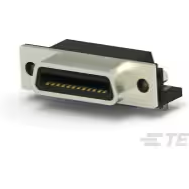 TE Connectivity-5554923-1 Raccordement SCSI Conn IEEE 488 RCP 24 POS 2.16mm Solder RA Thru-Hole 24 Terminal 1 Port Tray
