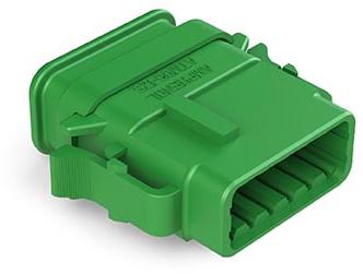 Amphenol-ATM06-12SC-SR1GN Einzeladersteckverbinder, Gehäuse Conn Housing PL 12 POS Crimp ST Cable Mount Green Automotive