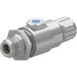 Conn Type N Adapter 0Hz to 2600MHz 50Ohm ST M/F Gold