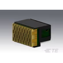 TE Connectivity-1410187-3 背板连接器 Conn Daughter Card M 112 POS 1.8mm Press Fit RA Thru-Hole