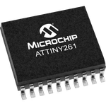 MCU 8-bit AVR RISC 2KB Flash 3.3V/5V 20-Pin SOIC T/R Automotive AEC-Q100