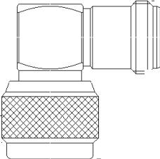 Radiall-R161771000W 射频连接器 Conn Type N Adapter 0Hz to 11GHz 50Ohm ST M/F Gold Over Nickel