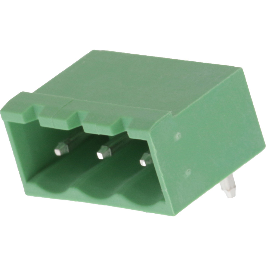 Molex-0395326003 Piastre connettori e prese PCB Conn Shrouded Header (4 Sides) HDR 3 POS 5.08mm Solder RA Side Entry Thru-Hole Eurostyle