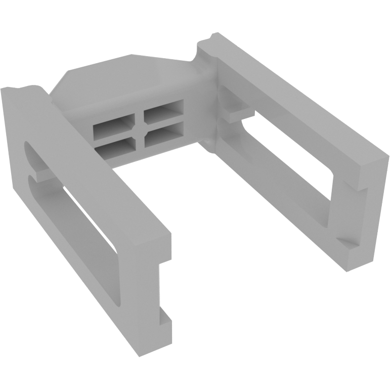 Amphenol Communications Solutions-67016-006LF Accesorios del conector Quickie®, Wire To Board, Strain Relief, 6 Positions