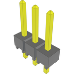 Conn Unshrouded Header HDR 3 POS 2.54mm Solder ST Top Entry Thru-Hole Bulk