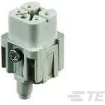 TE Connectivity-T2010042201-000 Steckverbinder, rechteckig Conn Rectangular SKT 4 POS Screw ST Panel Mount