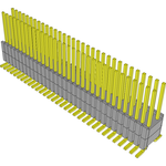Conn Board Stacker HDR 64 POS 1.27mm Solder ST SMD Tube