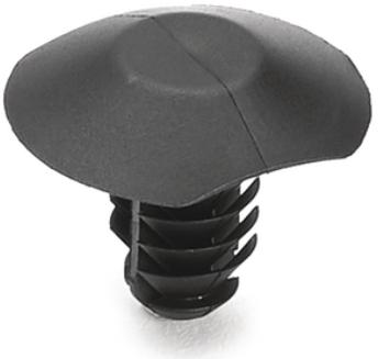 Delphi-151-01317 Accesorios del cable Push Pin, Mounting Hole Diameter 6.5mm Black