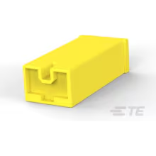 TE Connectivity-179970-4 Einzeladersteckverbinder, Gehäuse Conn Housing RCP 1 POS Crimp ST Cable Mount Yellow Bag