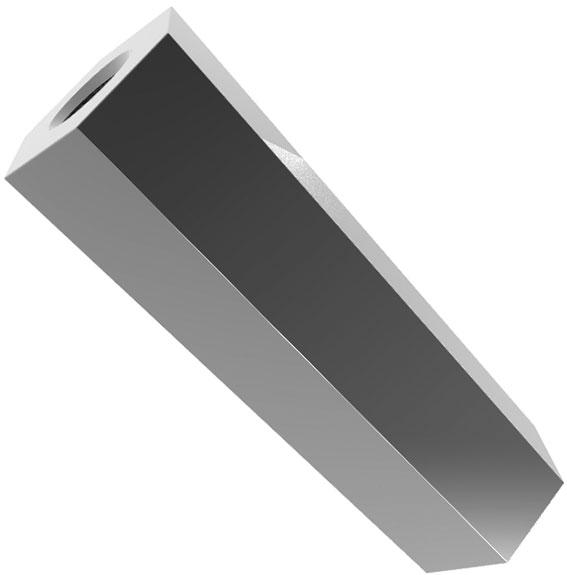 RAF Electronic Hardware-M1129-4007-N Isolatori a cappe Standoff Round F/F M4 X 0.7-THD Nylon None