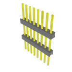 Conn Board Stacker HDR 8 POS 2.54mm Solder ST Top Entry Thru-Hole Bulk