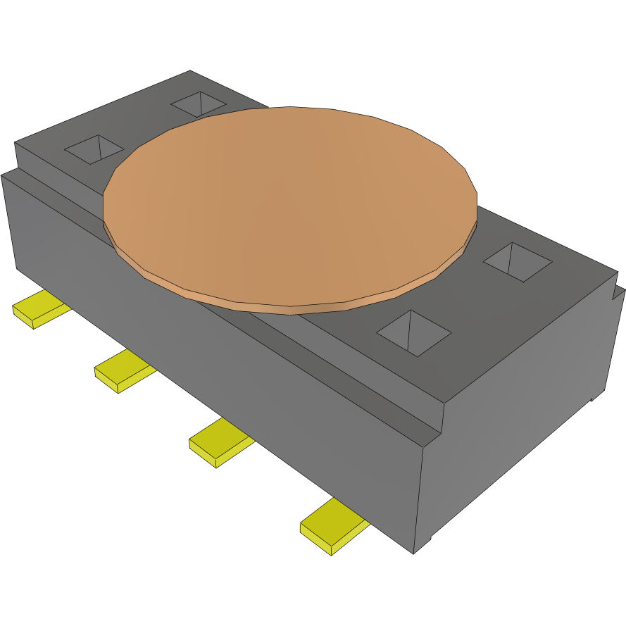 Samtec-CLT-104-02-G-D-K-TR Connector Headers and PCB Receptacles Conn Socket Strip SKT 8 POS 2mm Solder ST Top Entry SMD TIGER CLAW™ T/R
