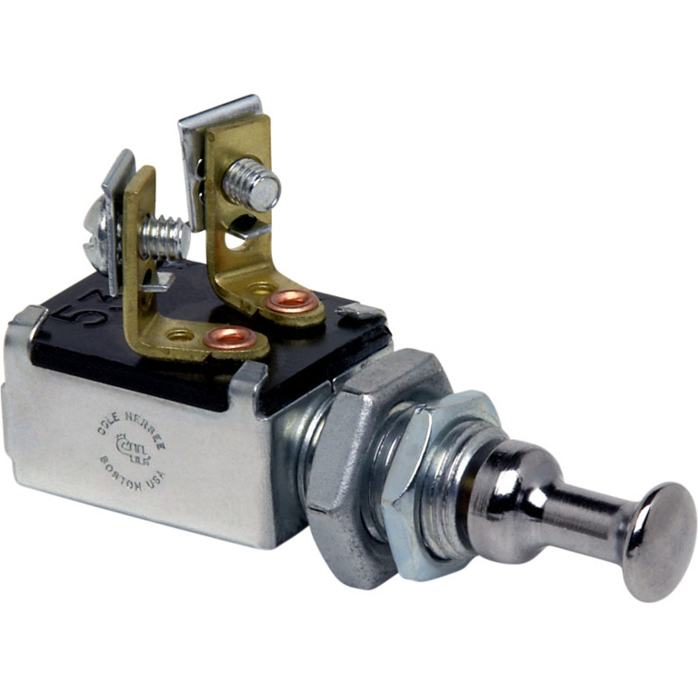Littelfuse-5011 Botón pulsador Heavy Duty One Circuit Push-Pull Switch