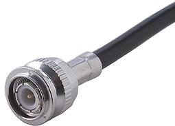 HUBER+SUHNER-11_TNC-50-3-116/133_NE Connector RF Conn TNC 0Hz to 11GHz 50Ohm Crimp ST Cable Mount PL Gold Over Nickel Single