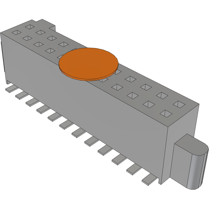 Samtec-SFM-112-02-S-D-K-FR Connector Headers and PCB Receptacles Conn Socket Strip SKT 24 POS 1.27mm Solder ST SMD T/R