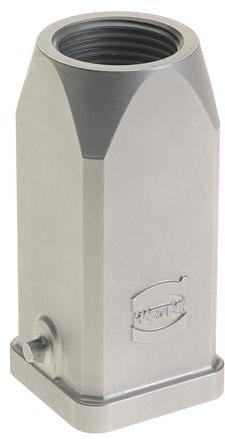 HARTING-19440031443 Schrumpfbalgenadapter Hood 180° 3A Shell Size Stainless Steel Single Lock Han-INOX®