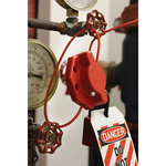 Lockout Tagout, Twist and Turn Cinch cable