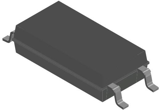Vishay-VOL618A-4T Transistor e fotoaccoppiatori in uscita fotovoltaici Optocoupler DC-IN 1-CH Transistor DC-OUT 4-Pin SOP T/R
