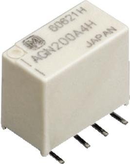 thumbnail interactive-video image 1 of 10-Pack AGQ2004H DIP8 Signal Relay 4.5VDC 1A DPDT Two Open Two Closed 1 of 6