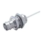 Conn BNC 0Hz to 4GHz 50Ohm Clamp/Solder ST Cable Mount F Gold Over Nickel Single