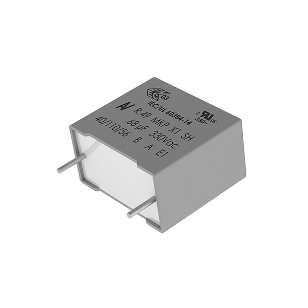 KEMET Corporation-49AI310050A2M Película del capacitor Cap Film Suppression X1 0.1uF 800VDC/330VAC PP 20%( 18 X 6 X 17.5mm) Radial 15mm 110°C Bulk