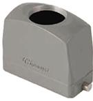 Molex-936011610 抽缩起动适配器 Hood 180° 10 Shell Size Polyester Powder Die Cast Aluminum GWconnect®