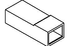 Molex-94095-6040 Einzeladersteckverbinder, Gehäuse Conn Housing RCP 1 POS Crimp Cable Mount White Bag