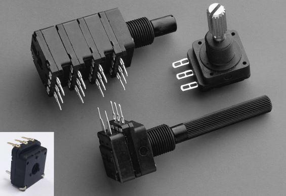 Amphenol-PC16SV-10IP18-104A2020-I-TA Widerstandstrimmern, Potenziometern und Regelwiderstande Res Carbon Film POT 100K Ohm 20% 0.2W(1/5W) 1(Elec)/1(Mech)Turns 6mm (16 X 53mm) Pin Panel Mount/Through Hole Box