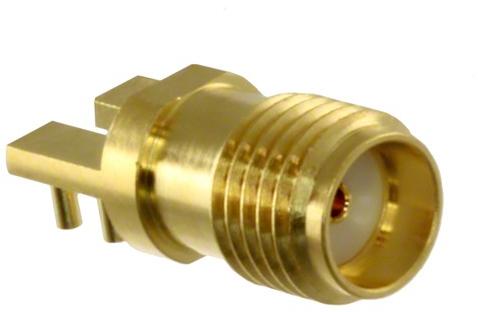 Amphenol RF-901-10512-2 Connector RF 901-10512-2 Amphenol RF Connectors SMA 0Hz to 26.5GHz 50Ohm Solder RA through-hole F - Arrow.com