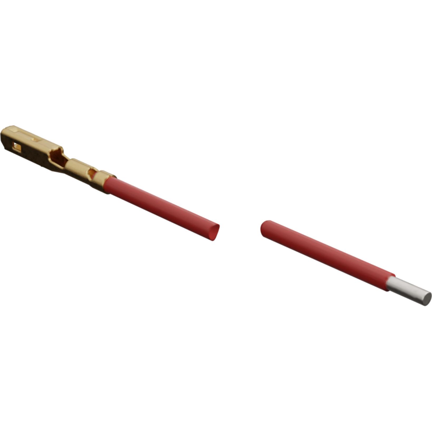 Molex-2163012205 Andere Kabelbaugruppen Cable Assembly TXL 0.15m 18AWG Crimp Terminal 1 POS F Crimp Bag