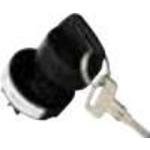 Switch Key Lock OFF ON OFF SP3T 45° Flat Key 20A 48VDC Screw Panel Mount Box