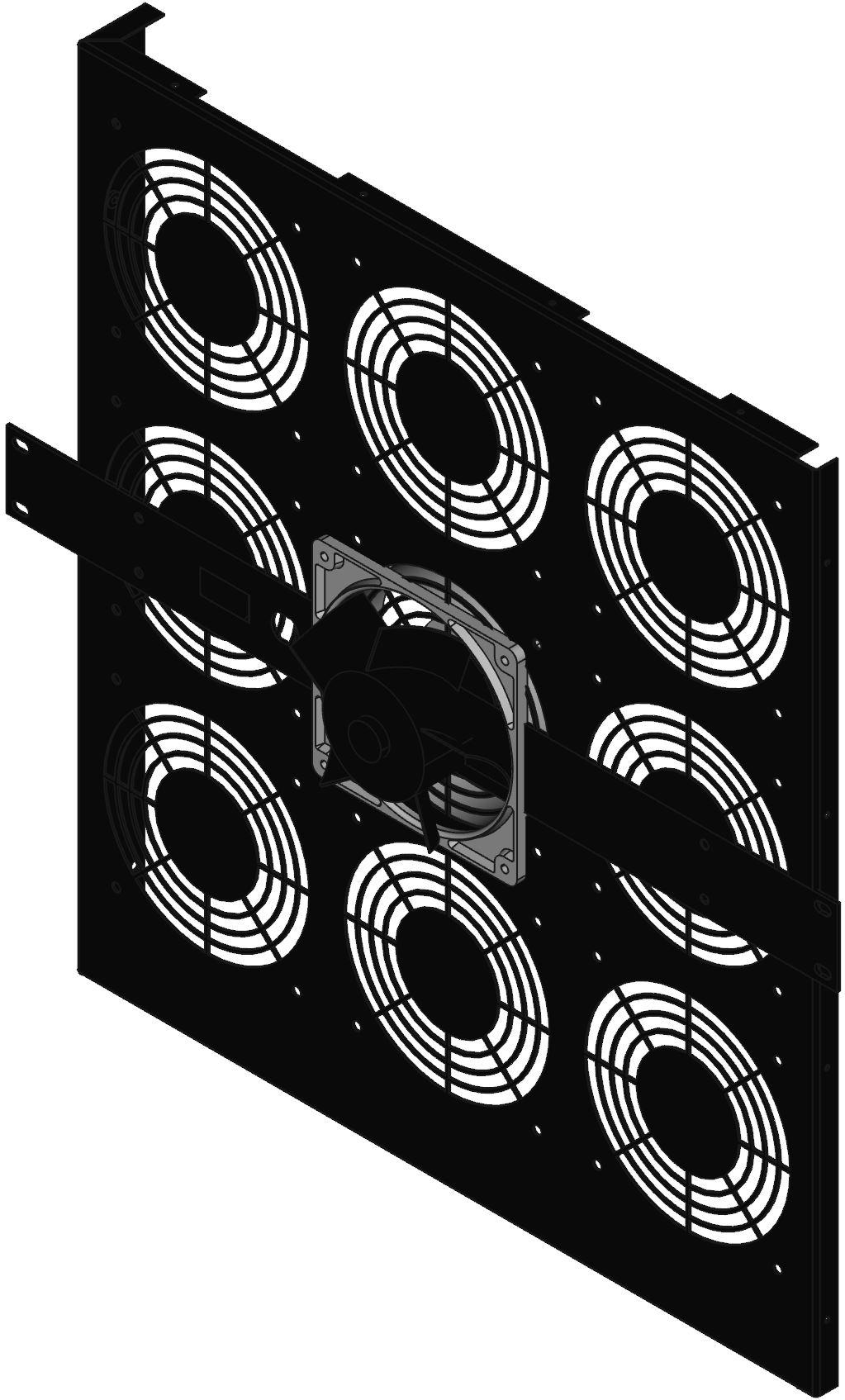 Hammond Manufacturing-FT900HA1220BK null Assembly Extension Bracket