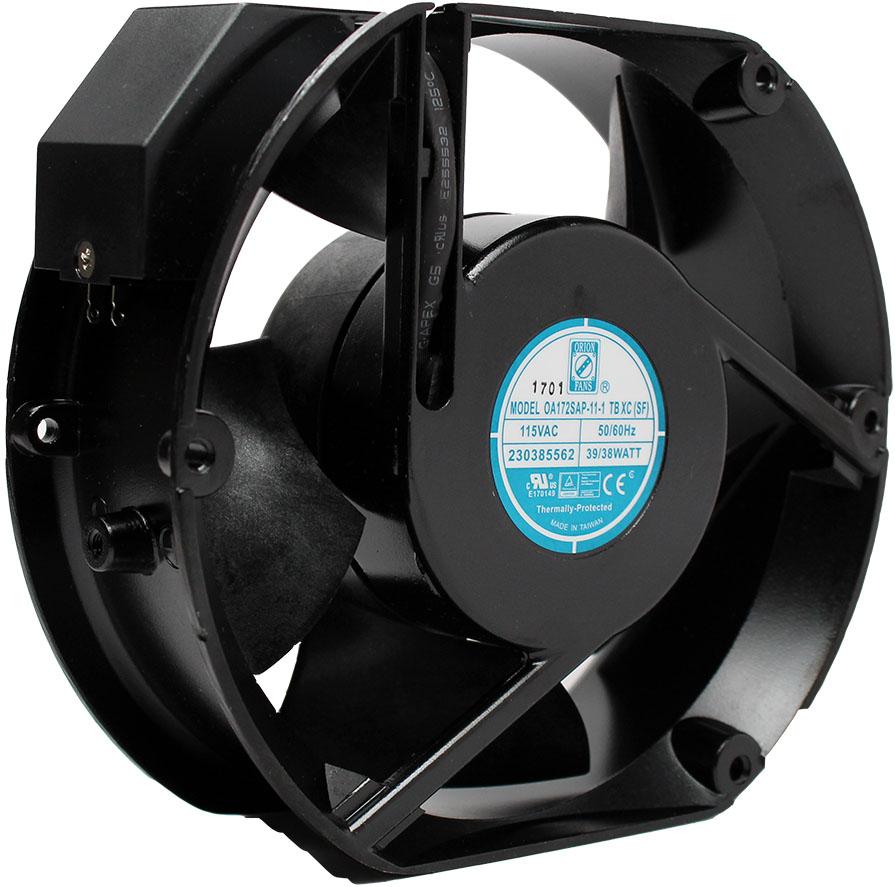 ORION FANS-OA172SAP-11-1TBXC(SF) Gebläse und Lüfter AC Fan Ball Bearing 115V 0.34A 38W 3400RPM 293CFM 60dB Flange Mount
