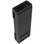 Conn Shrouded Header (4 Sides) Adapter M/M 12/12 POS 1.27mm ST Tray