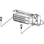Conn MicroCross RCP 24 POS 1.91mm Solder RA Thru-Hole 24 Terminal 1 Port MicroCross™ Tray