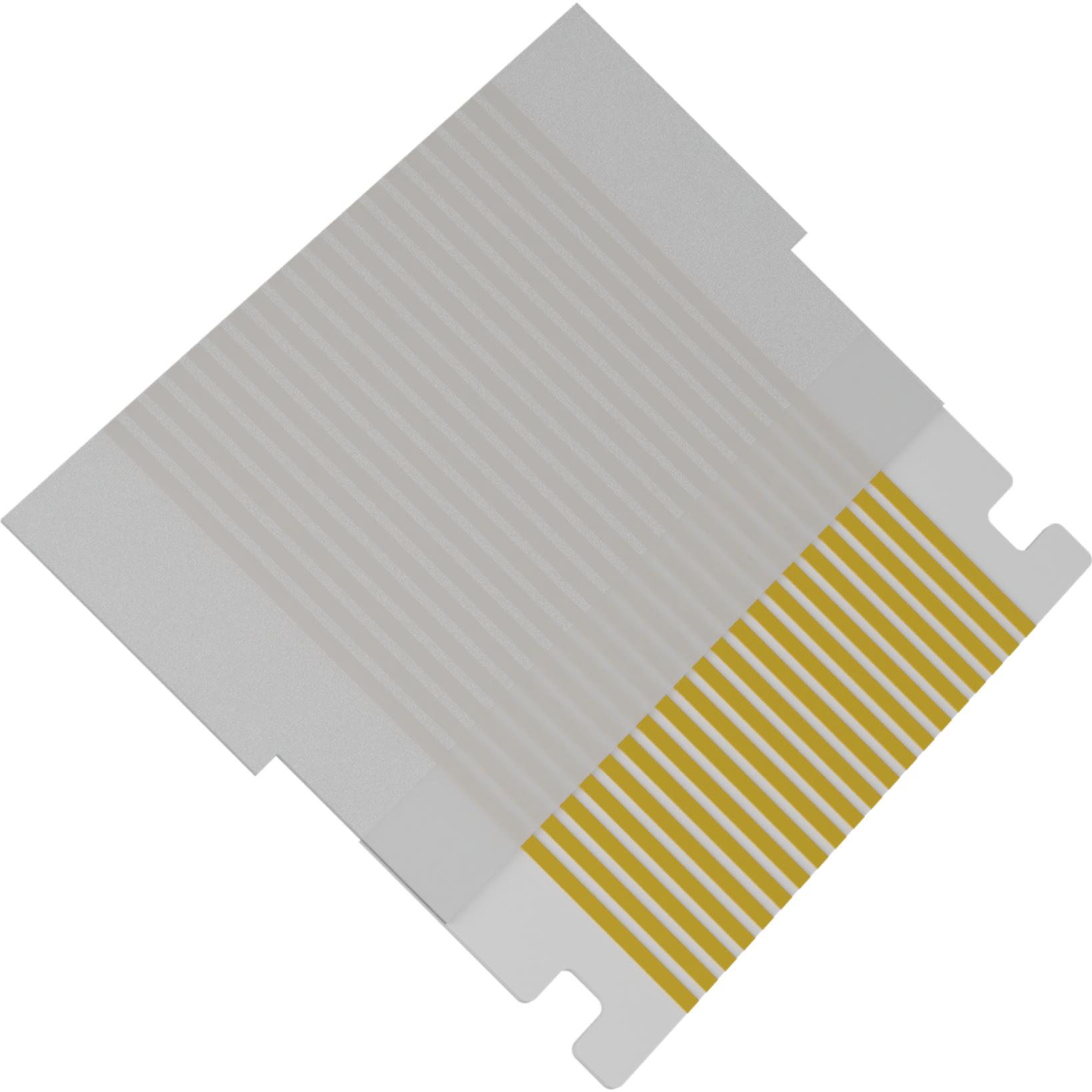 Molex-150160208 扁平/带状电缆组件 Cable Assembly 0.051m 0.5mm 20 to 20 POS FFC to FFC PL-PL Premo-Flex FFC Jumper Bag