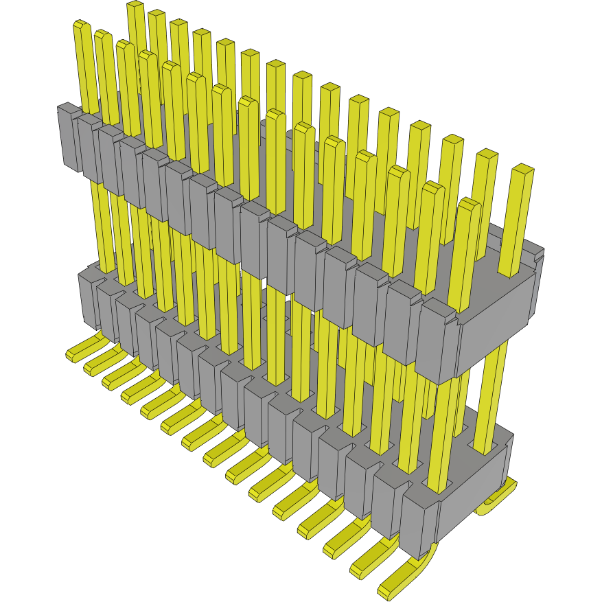 Samtec-HDWM-15-58-S-D-460-SM Connector Headers and PCB Receptacles Conn Board Stacker HDR 30 POS 1.27mm Solder ST SMD Tube