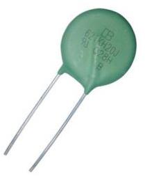 YAGEO-151KH20J-FP7.5TB Varistors Var MOV 95VAC/125VDC 10000A 150V Thru-Hole Radial Tape and Box