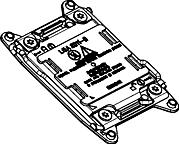 Molex-1051429100 Accesorios del conector Connector Accessories Cover Straight Tray
