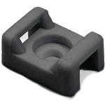 HellermannTyton-151-30300 Kabelzubehör Cable Accessories Screw Mount Polyamide 6/6 Black Bag