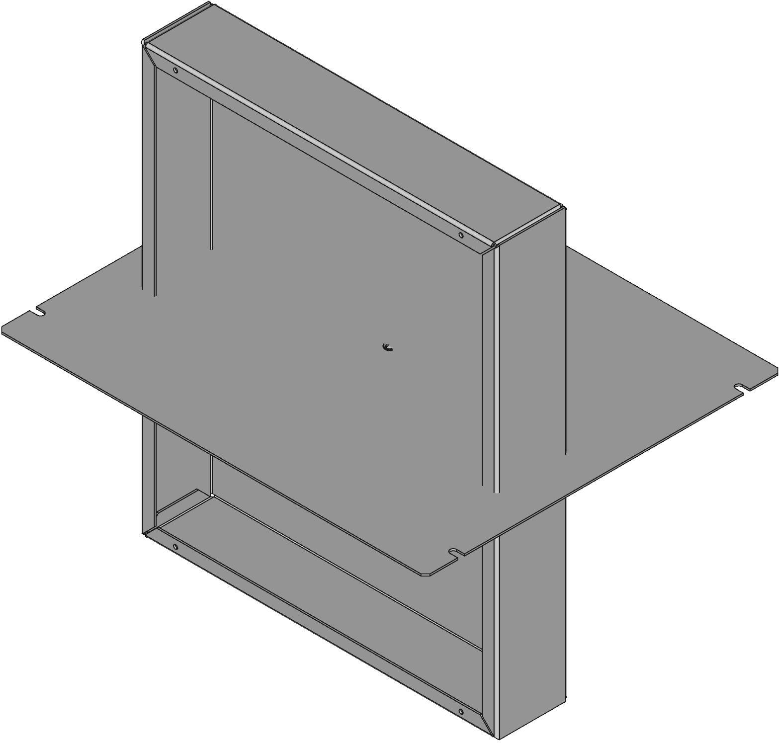 Hammond Manufacturing-1444-29  Natural Aluminum Chassis Enclosure