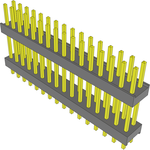 Conn Board Stacker HDR 32 POS 2.54mm Solder ST Top Entry Thru-Hole Bulk
