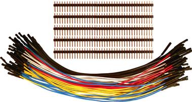 SchmartBoard-920-0112-50 Komponentensätze Cable Assembly Jumper Kit Wire 0.177m 28AWG Wire to Board to Wire to Board 50 to 50 POS F-F