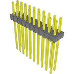 Conn Unshrouded Header HDR 20 POS 2.54mm Solder ST Top Entry Thru-Hole Bulk