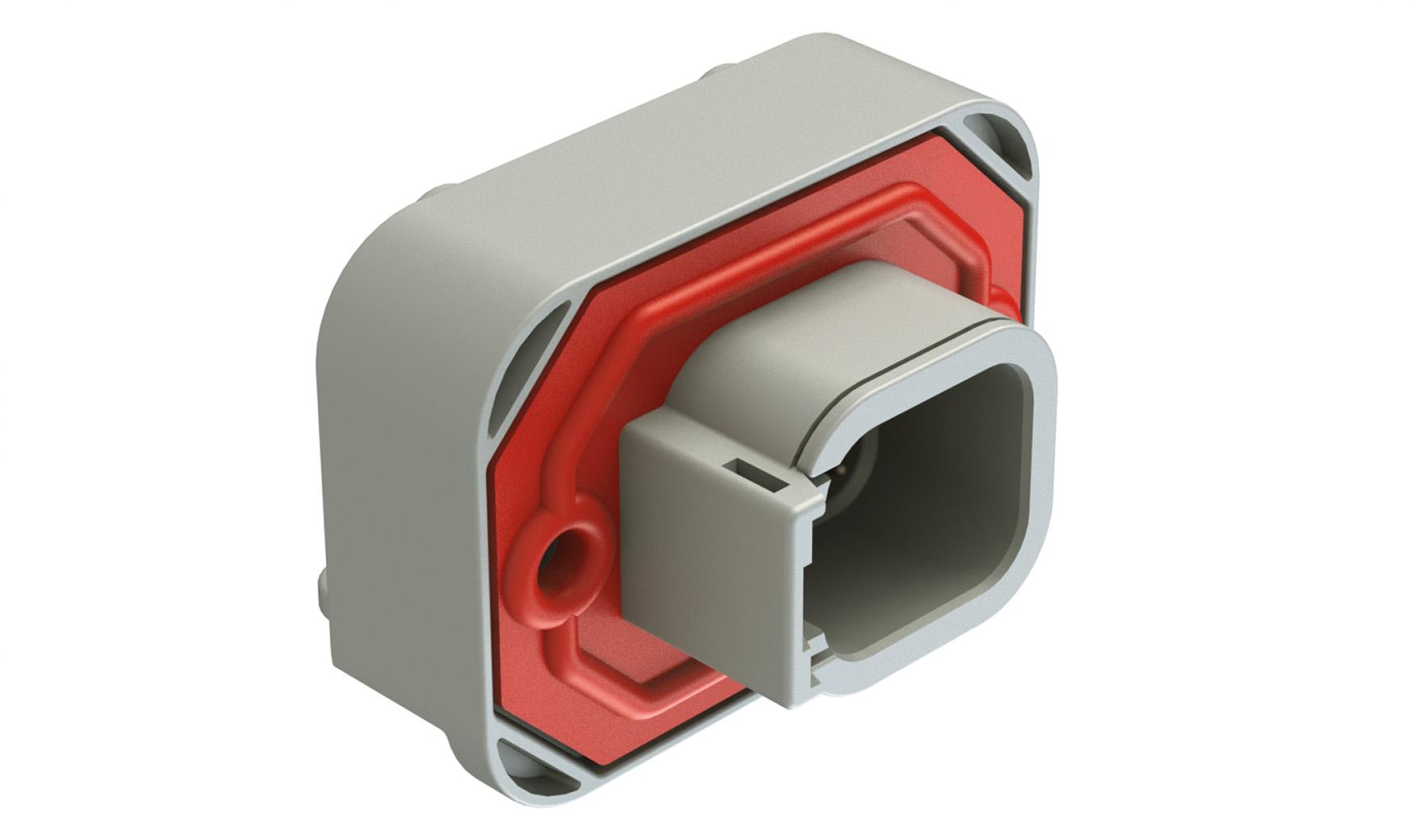 Amphenol-ATM13-6P-BM01 Steckverbinderleisten und Leiterplattenbuchsen Conn Wire to Board HDR 6 POS 4.2mm Solder RA Side Entry Thru-Hole Tray