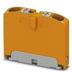 PHOENIX CONTACT-1028077 连接器接线板 Distribution block, Basic terminal block, nom. voltage: 450 V, nominal current: 24 A, connection method: Push-in connection