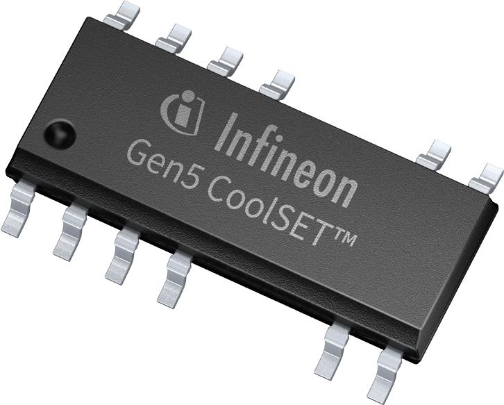 Infineon Technologies AG-ICE5QR0680AGXUMA1 AC-DC-Umschaltkonverter AC to DC Switching Converter Flyback 10.5V 20kHz T/R 12-Pin DSO