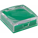 Switch Access Square Sculptured Cap Push Button Switch